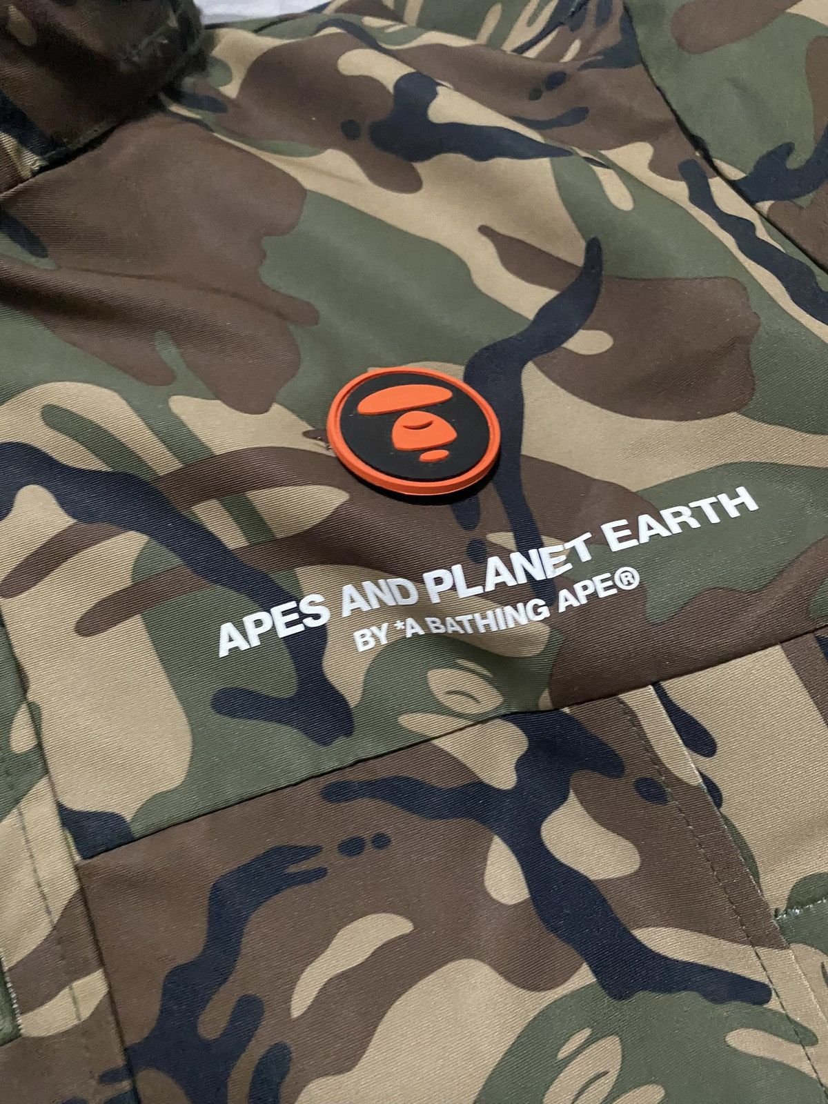 Aape AAPE Moon Face Camo Jacket Size US L / EU 52-54 / 3 - 11 Thumbnail
