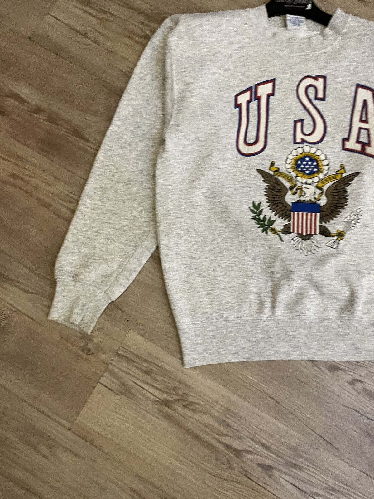 Vintage 90 USA Ex Pluribus Unum Pullover Sweatshirt