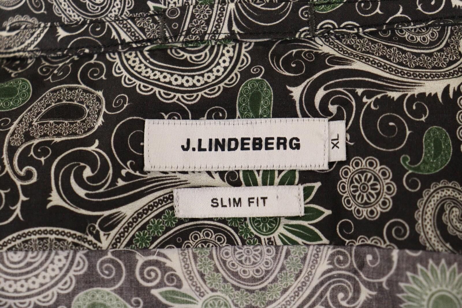 J.Lindeberg J. Lindeberg Slim Fit Paisley Jacquard Down Shirt Size XL Size US XL / EU 56 / 4 - 9 Thumbnail