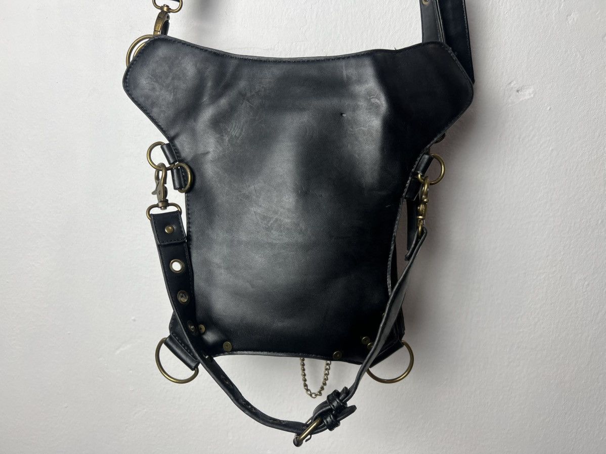 KMRii Steampunk Studded KMRii Style Leather Shoulder Bag Size ONE SIZE - 5 Thumbnail
