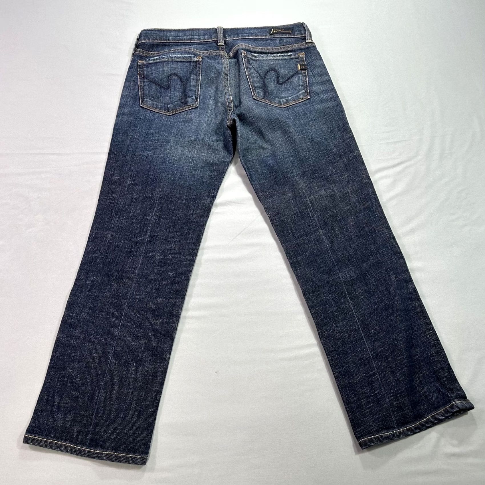 Citizens Of Humanity VINTAGE? No. Citizens of Humanity Jeans Womens 25 Kelly 063 Low Waist Cropped Stretch Denim Blue Size 42" / US 20 - 2 Thumbnail