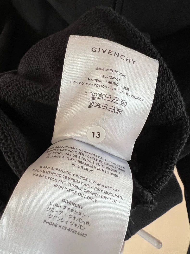 Givenchy Givenchy Women's Black Hooded Sweatshirt Size US XXS / EU 40 - 5 Thumbnail