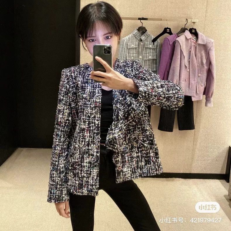 Chanel Chanel Black tweed coat Size XS / US 0-2 / IT 36-38 - 7 Thumbnail