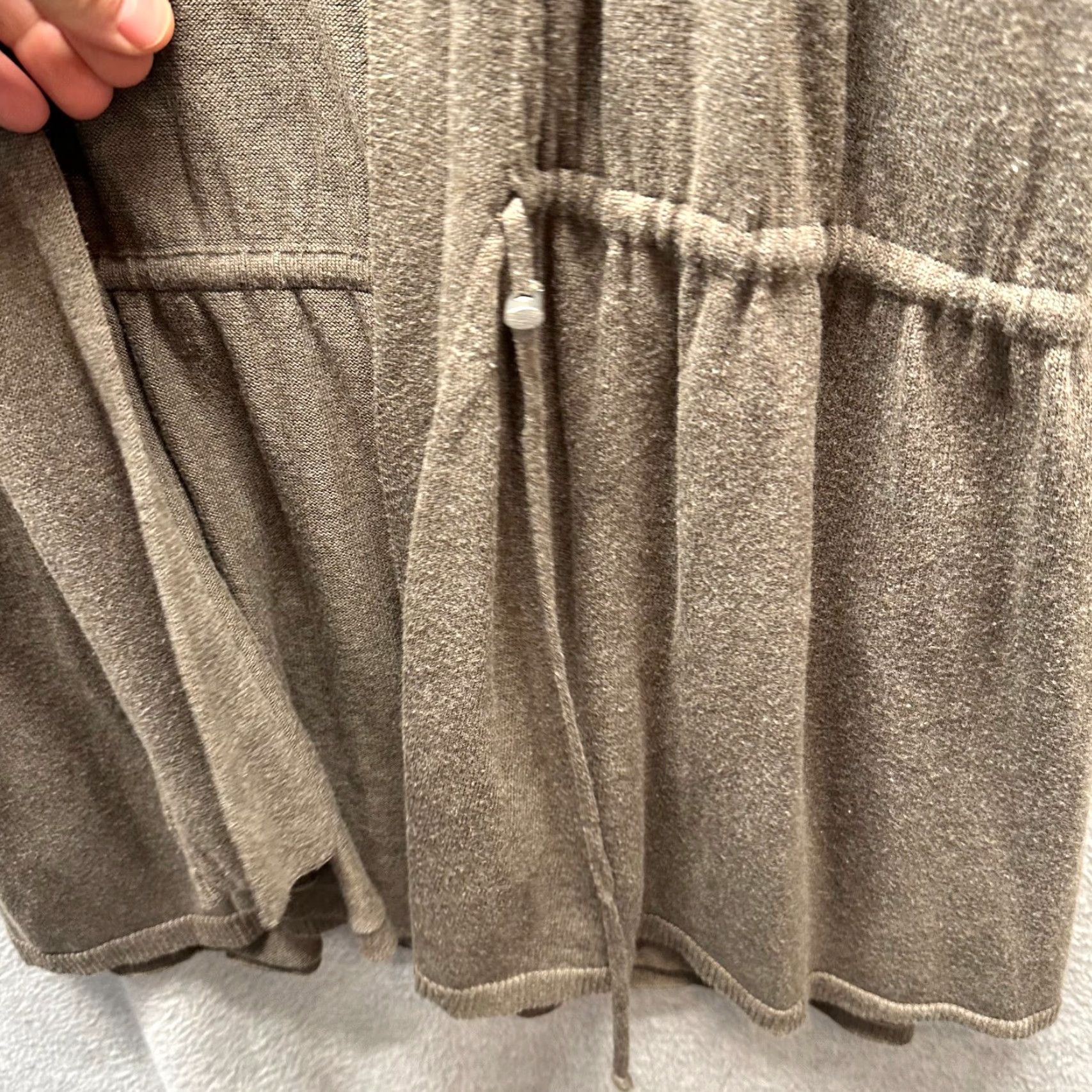 Tommy Bahama Tommy Bahama Sweater Cardigan Womens Large Brown Long Sleeve Knit Casual 80s 90s Shawl Wrap Cotton Modal Size L / US 10 / IT 46 - 4 Thumbnail