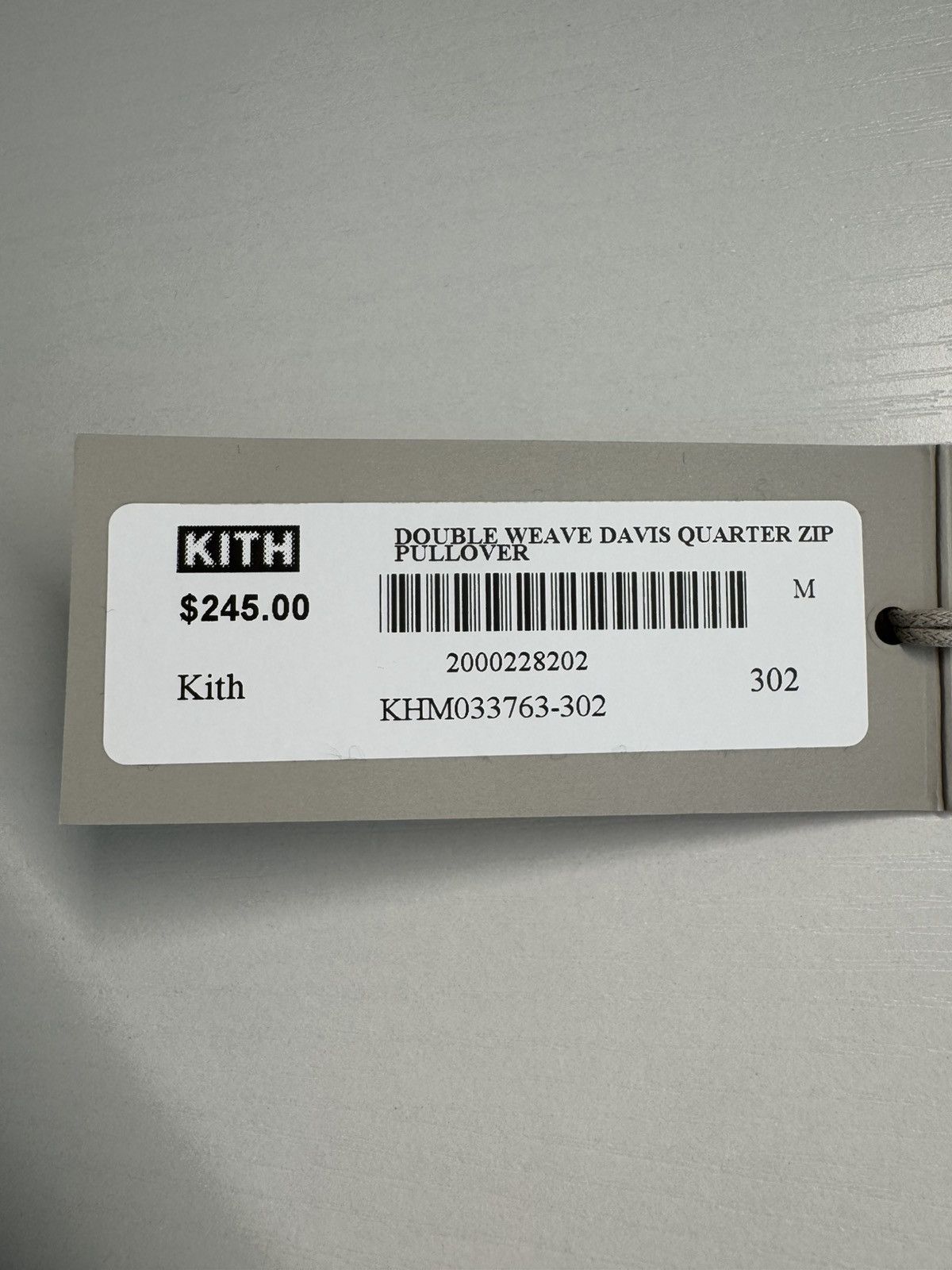 Kith Kith Double Weave Davis Quarter Zip Pullover Size US M / EU 48-50 / 2 - 7 Thumbnail