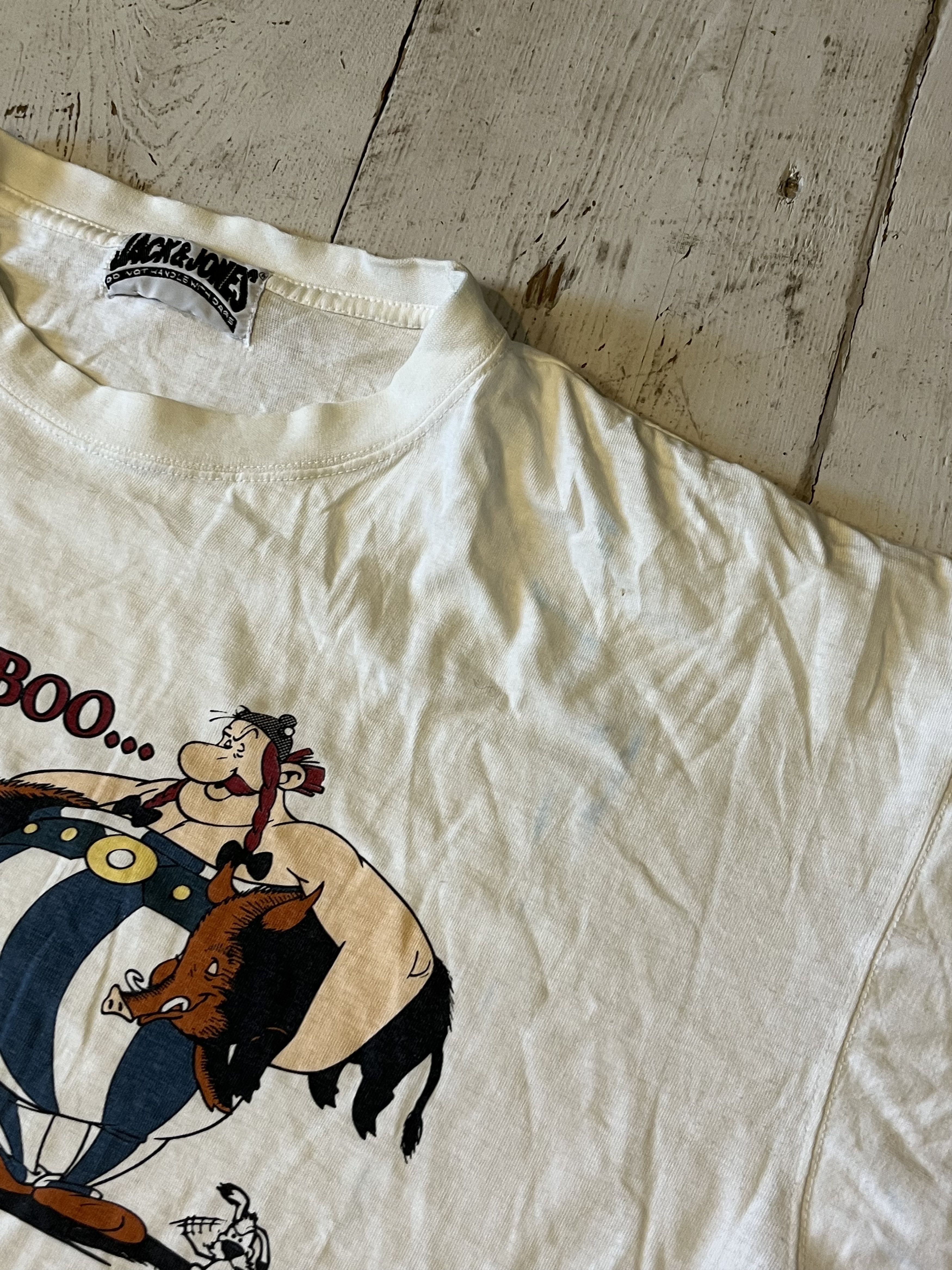 Cartoon Network × Vintage Vintage 1993 Asterix and Obelix Big Graphics Comics Moovie Size US XL / EU 56 / 4 - 7 Thumbnail