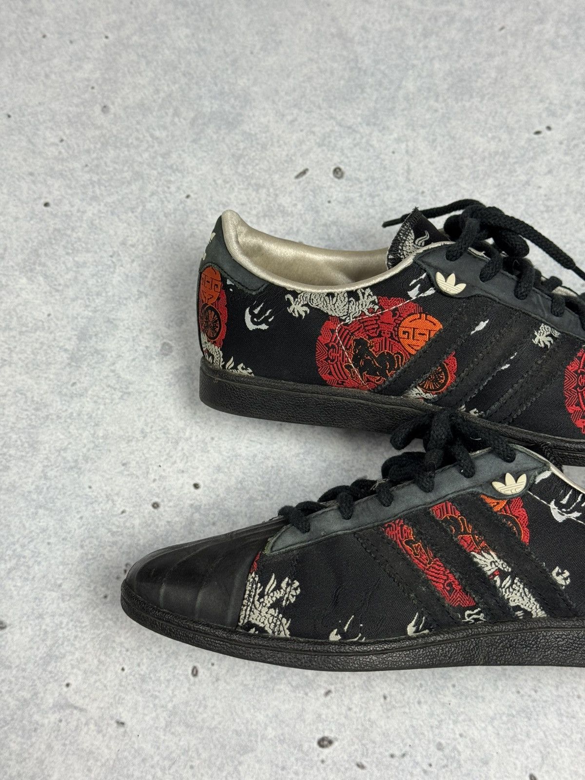 Adidas Vintage Adidas Japanese Style Superstar Sleek Sneakers Y2K Size US 7 / IT 37 - 3 Thumbnail