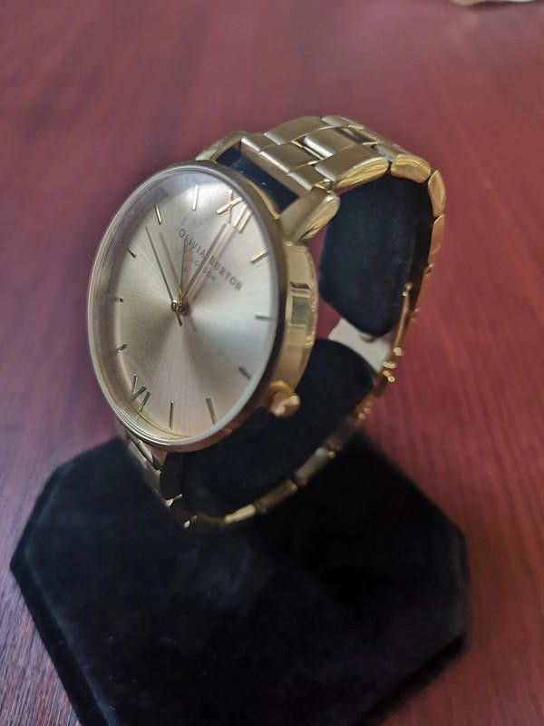 Designer Olivia gold stainless steel watch Size ONE SIZE - 5 Thumbnail