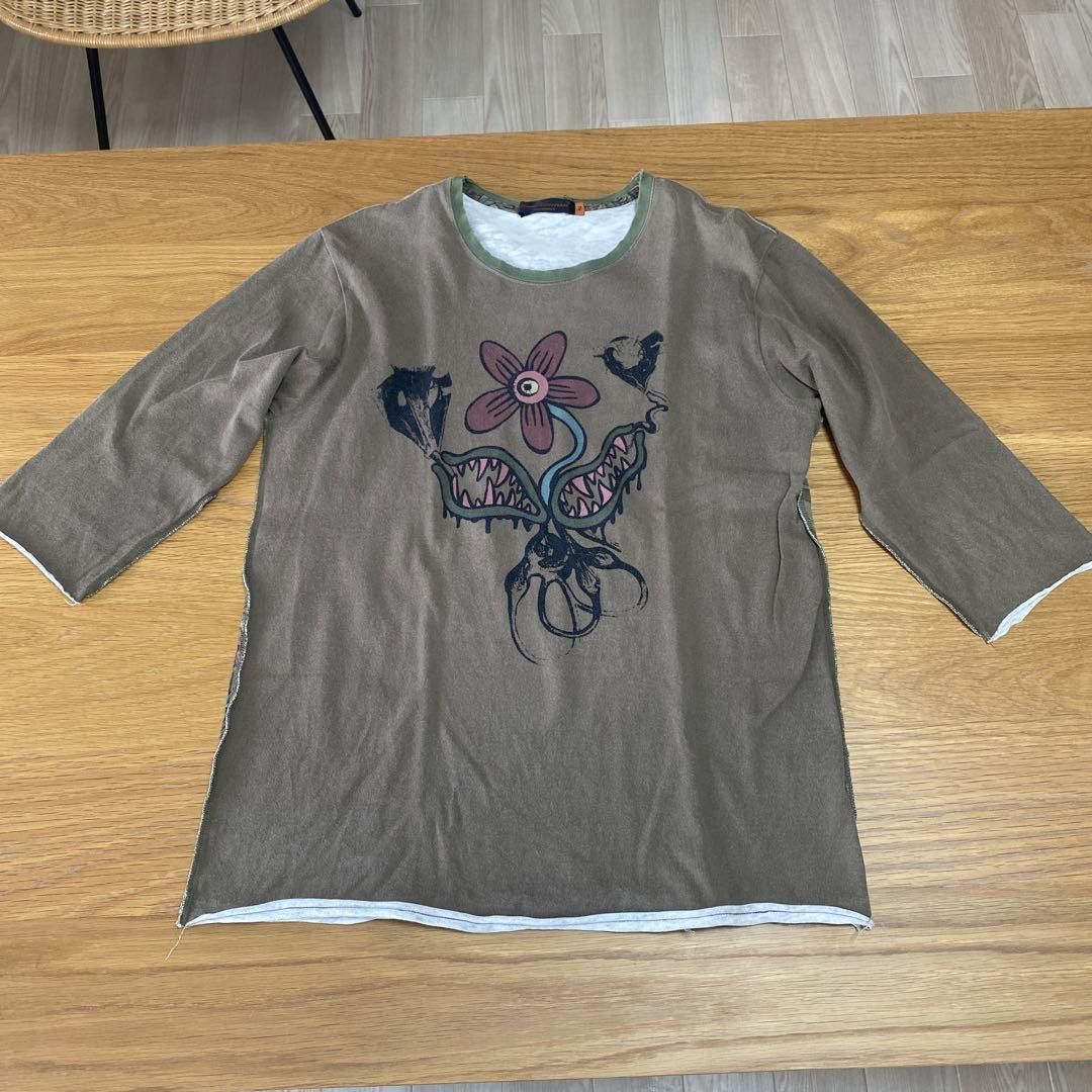 Undercover AW04 "But Beautiful" 3/4 Sleeve Tee Size US M / EU 48-50 / 2 - 2 Thumbnail