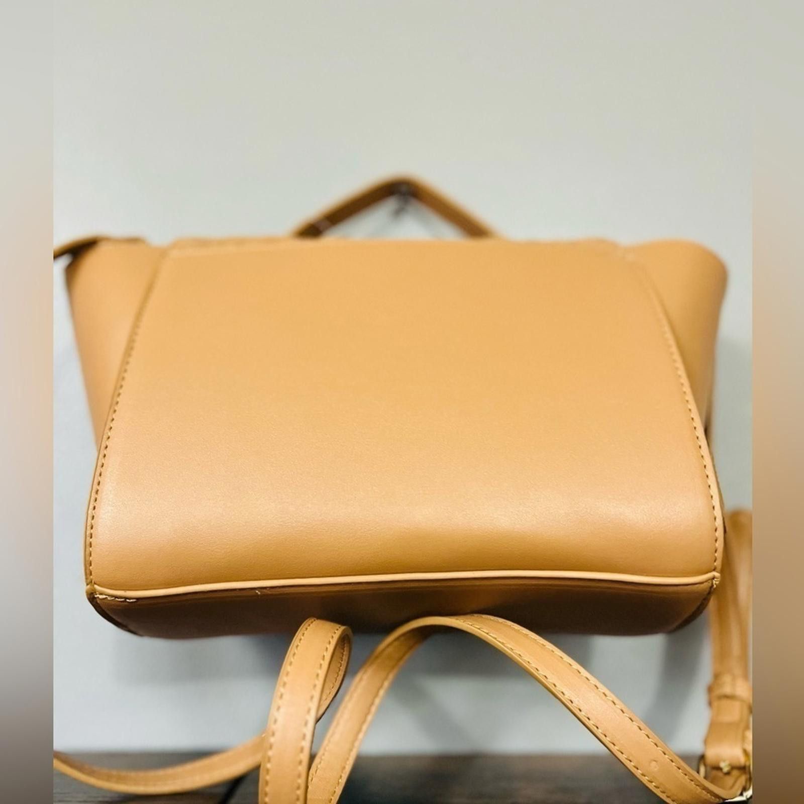 Betsey Johnson Betsey Johnson Quilted Winged Satchel In Cognac XOJOY Size ONE SIZE - 4 Thumbnail