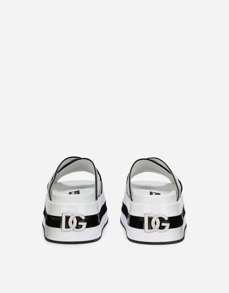 Dolce & Gabbana o1y0925 Slippers in White/Black Size US 6 / IT 36 - 3 Thumbnail