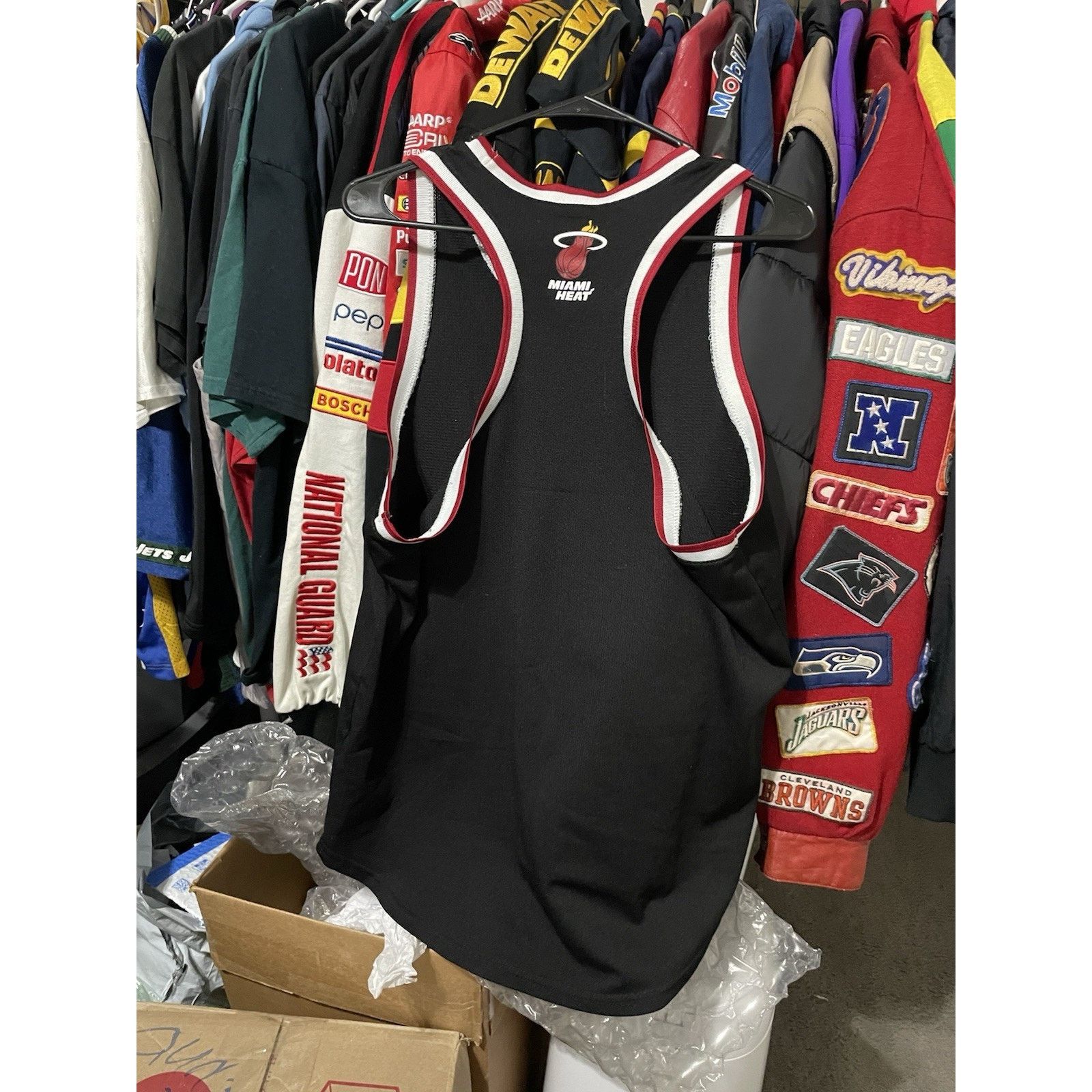 NBA Size S- Miami Heat Ultra Game Sleeveless Swingman Jersey Size US S / EU 44-46 / 1 - 2 Thumbnail