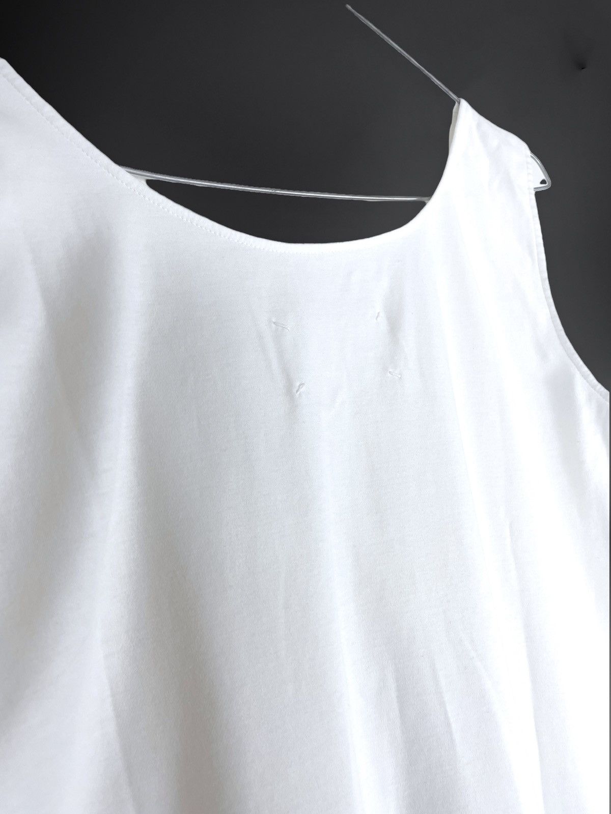 Maison Margiela 00s Maison Margiela White Label Tank Top Size S / US 4 / IT 40 - 4 Thumbnail