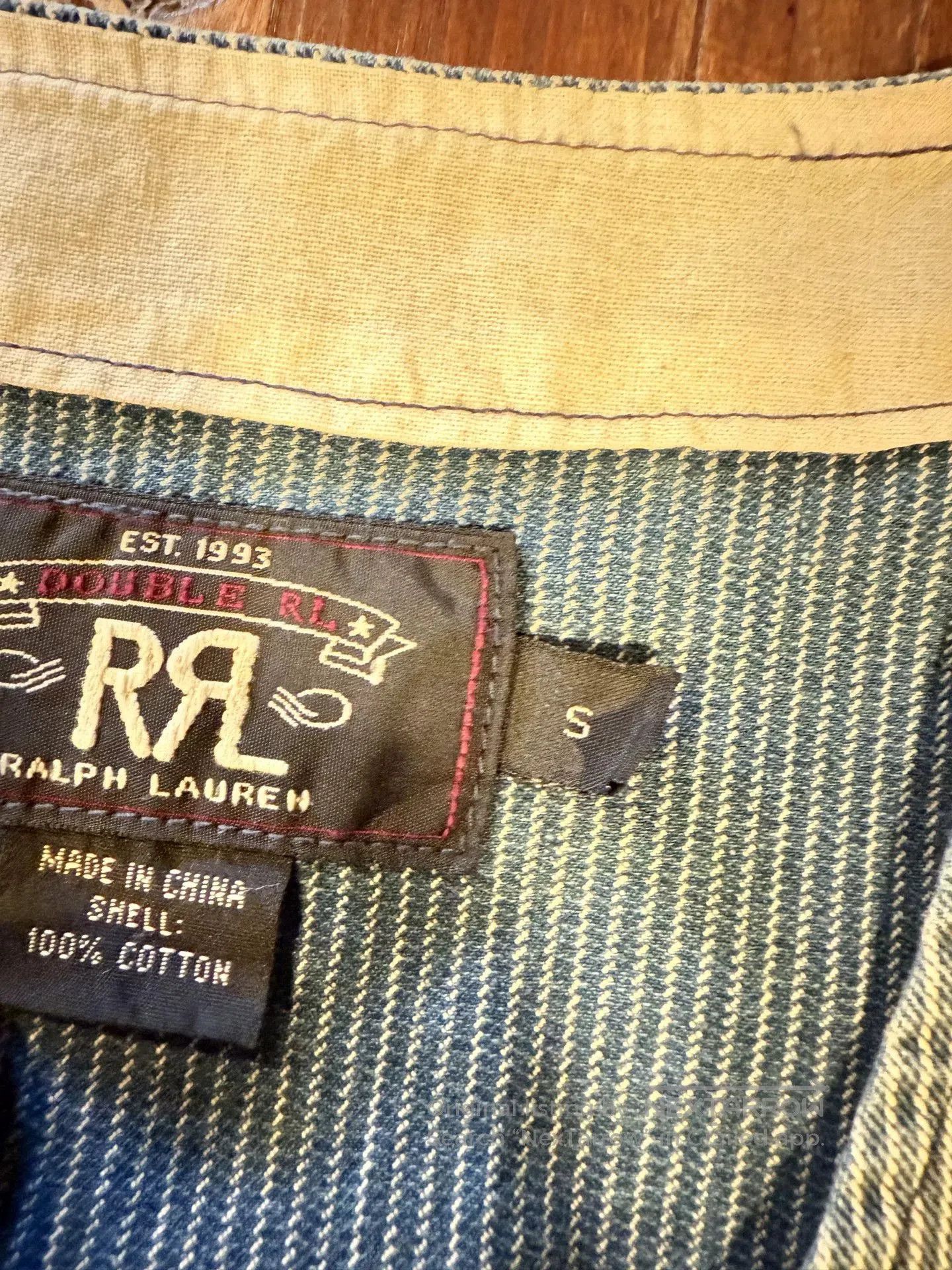 RRL Ralph Lauren RRL Striped Vest Size S. Size US S / EU 44-46 / 1 - 3 Thumbnail