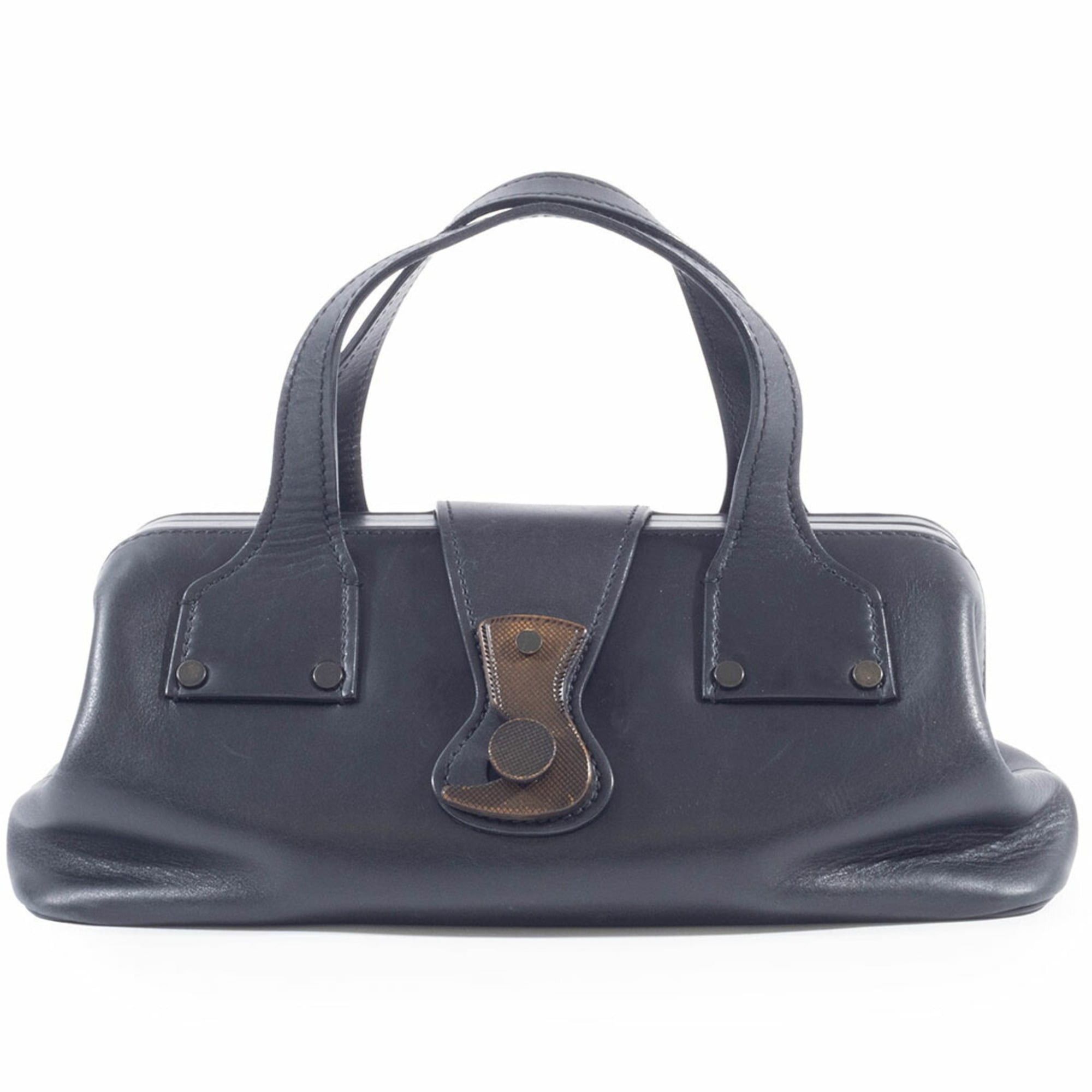 Gucci Gucci Doctor's Bag Handbag 105378 Leather Black Women's GUCCI Size ONE SIZE - 1 Thumbnail