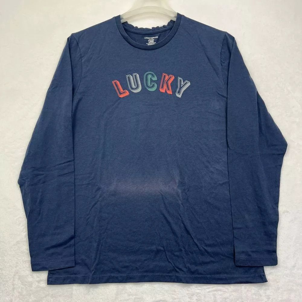 Lucky Brand Lucky Brand Shirt Men Pullover Long Sleeve Cotton Blend L Size US L / EU 52-54 / 3 - 1 Thumbnail