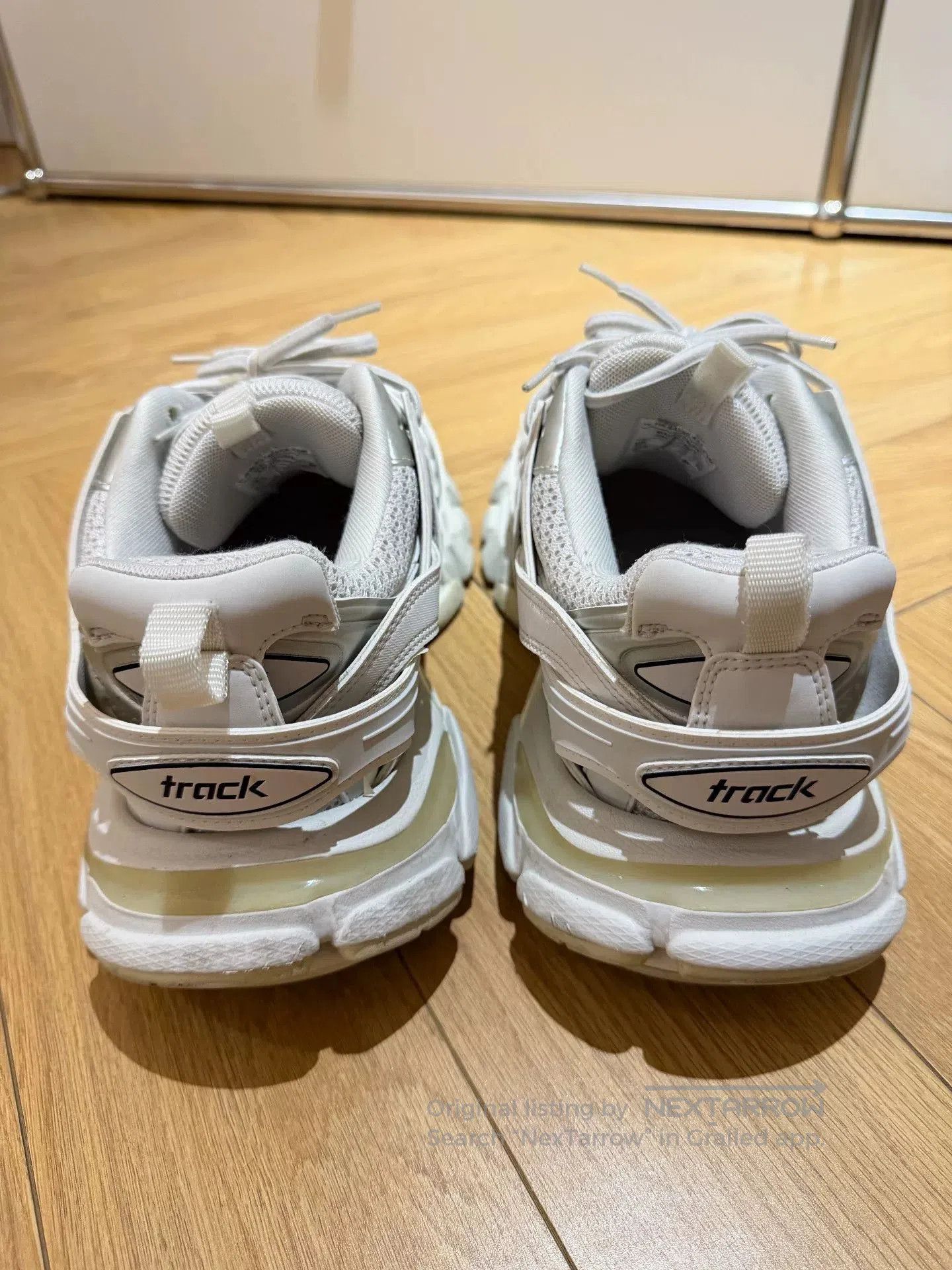Balenciaga balenciaga track sneakers in pure white. Size US 10 / EU 43 - 3 Thumbnail