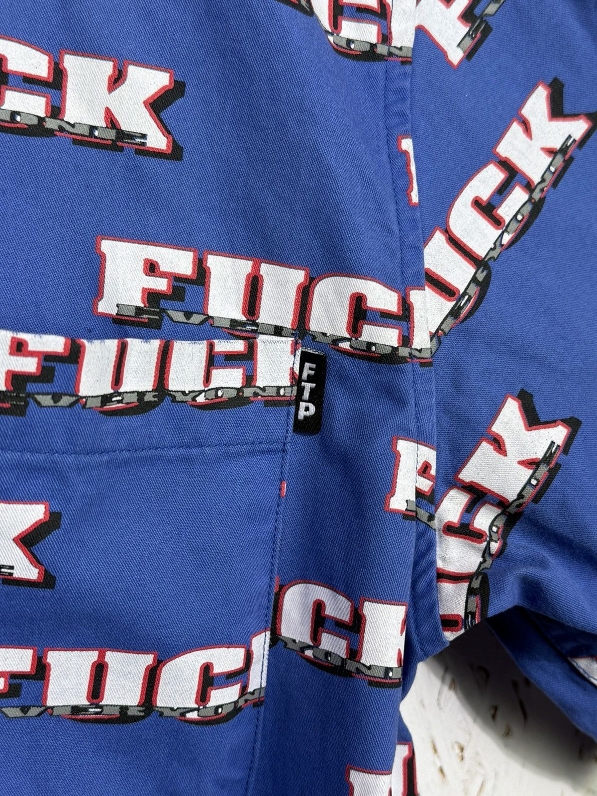 Fuck The Population FTP Fuck The Population F.E. FW17 Fuck Everyone Shirt Size L Size US L / EU 52-54 / 3 - 3 Thumbnail
