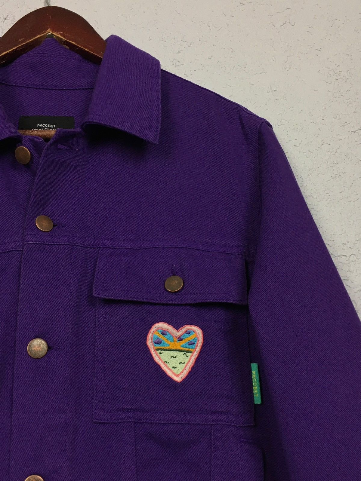 Gosha Rubchinskiy denim jacket PACCBET World Peace Gosha Rubchinskiy Rassvet Size US S / EU 44-46 / 1 - 4 Thumbnail