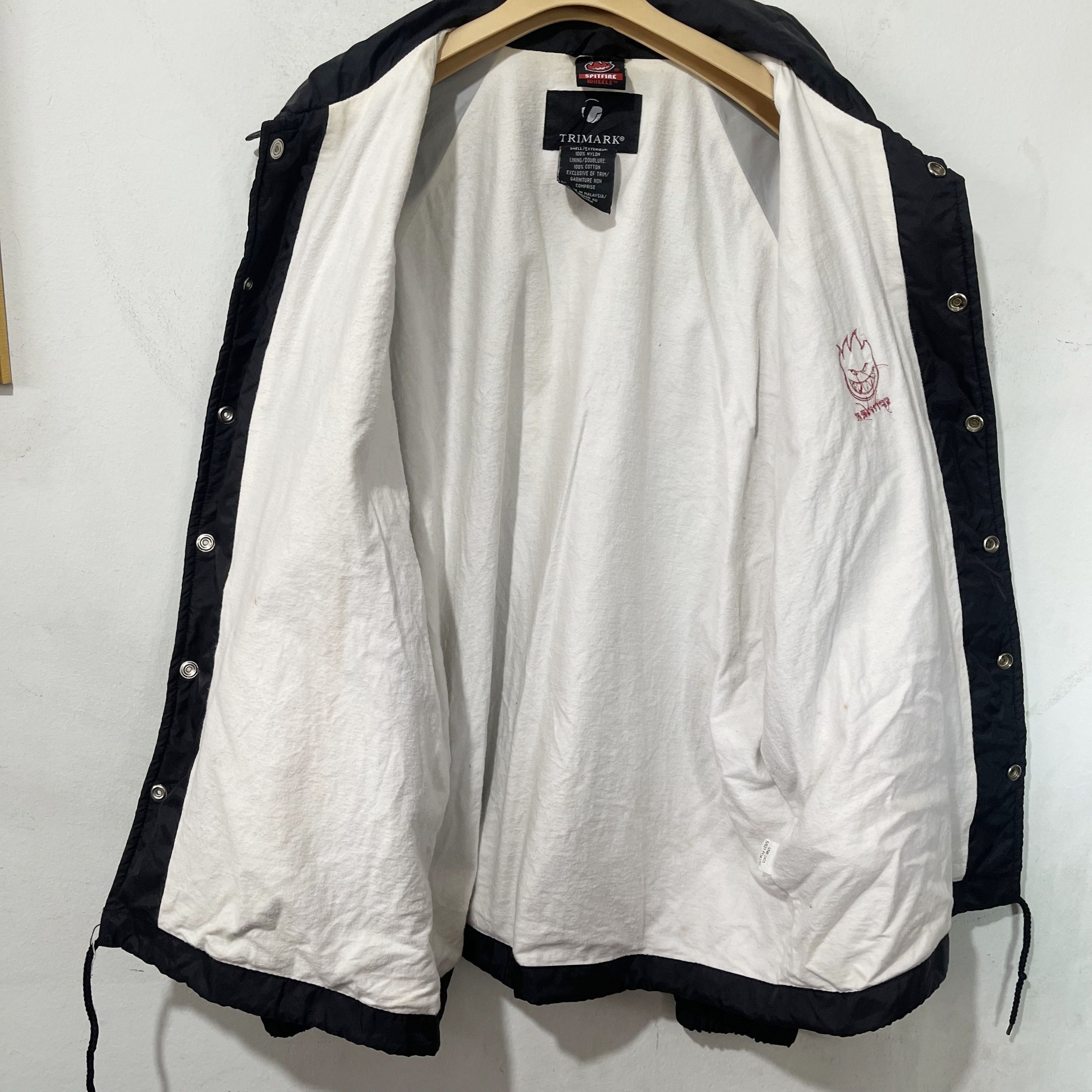 Spitfire Vintage Spitfire Wheels Coach Jacket Embroidered Jacket Size US L / EU 52-54 / 3 - 4 Thumbnail