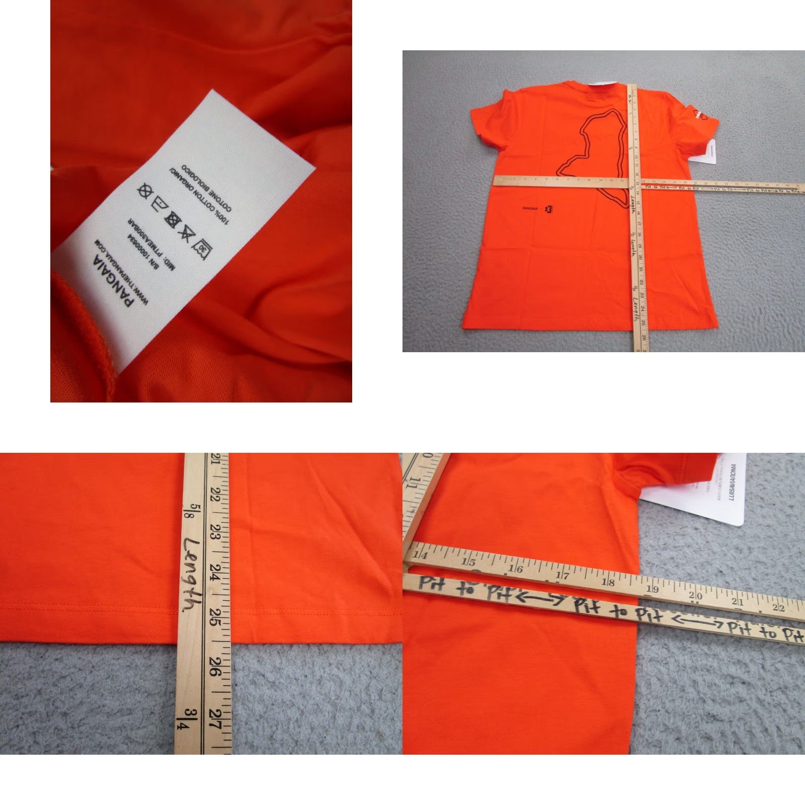 Pangaia Pangaia Mens XXS Shirt Shorts Set Outfit 2 Piece Extreme E Adult Unisex 2XS Size US XXS / EU 40 - 8 Thumbnail
