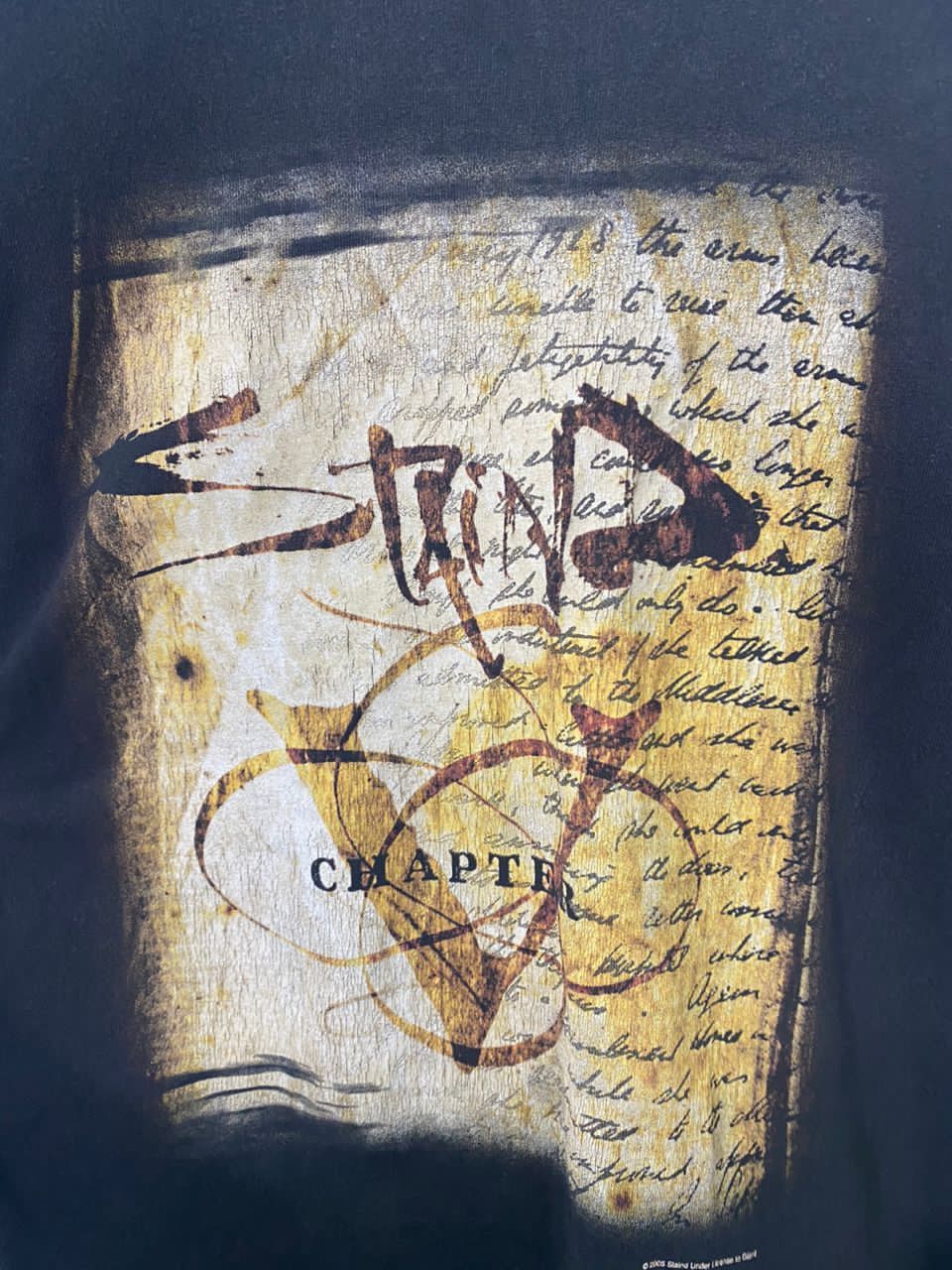 Band Tees VINTAGE STAIND Rock band chapter V album tour 2005 tee shirt Size US L / EU 52-54 / 3 - 5 Thumbnail