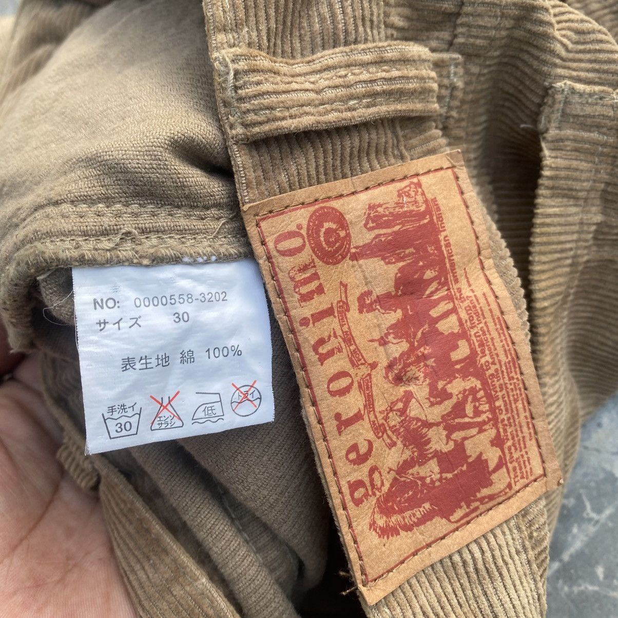 Hysteric Glamour × Japanese Brand GERONIMO Corduroy Bushpant Arizona Patches Size US 28 / EU 44 - 16 Thumbnail