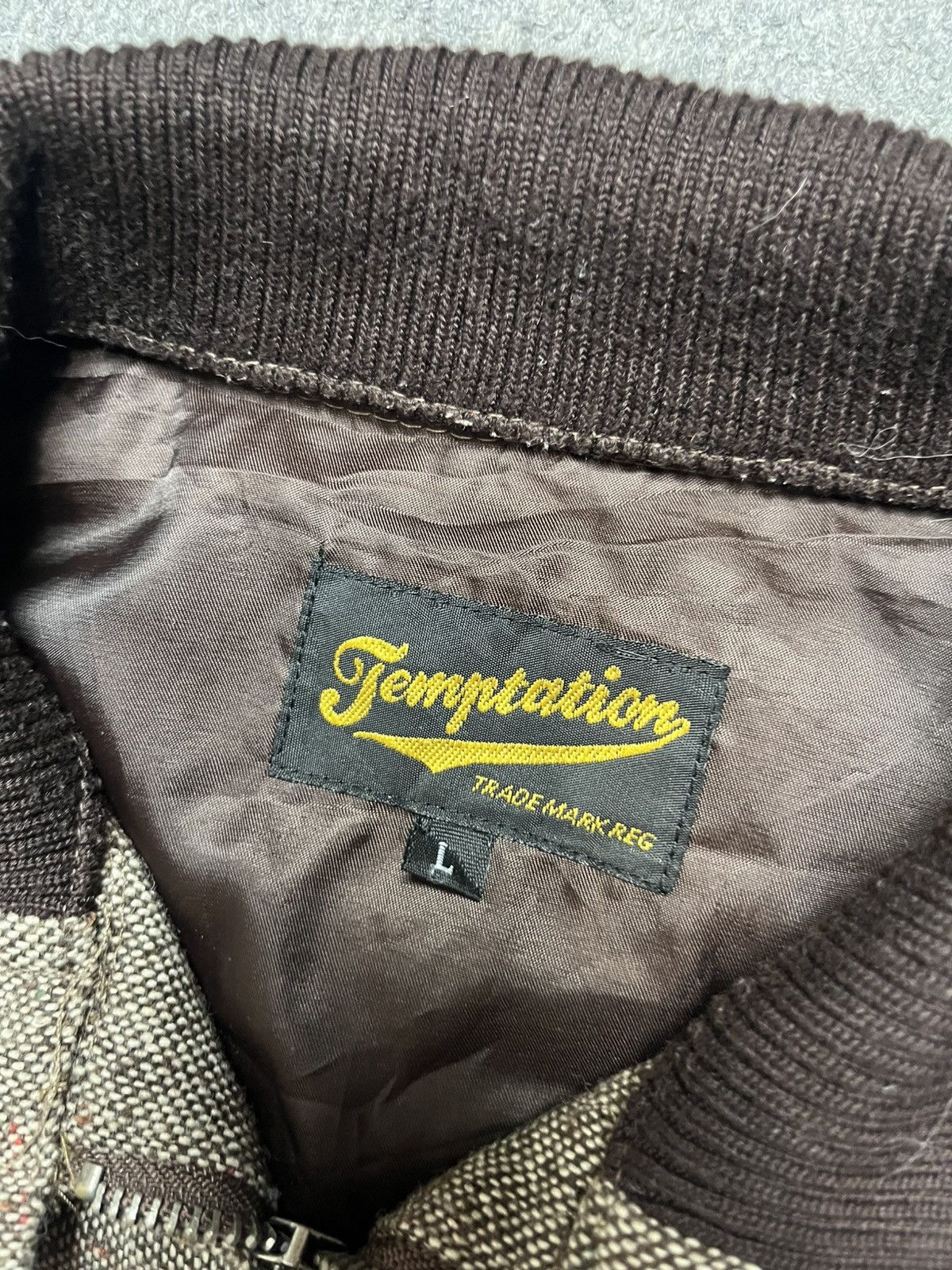 Japanese Brand Temptation Japanese bomber jacket Size US L / EU 52-54 / 3 - 4 Thumbnail