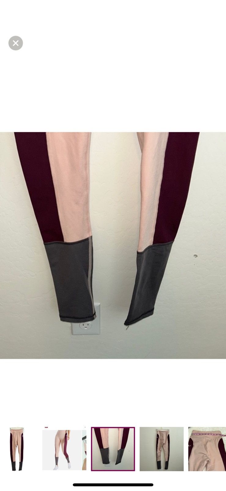 Gymshark Gymshark illusion colorblock athletic leggings Size 26" / US 2 / IT 38 - 4 Thumbnail
