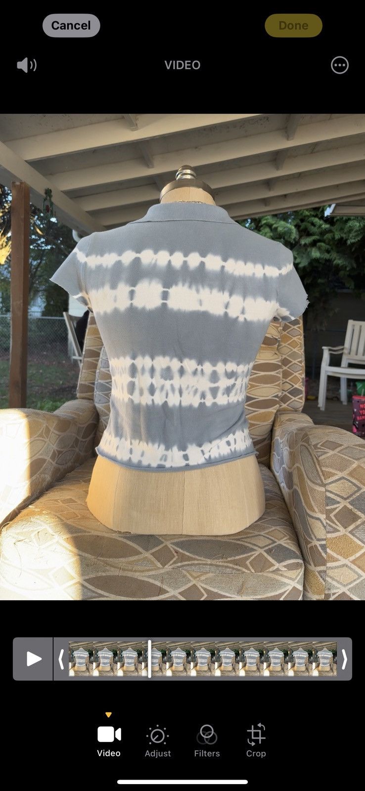 Polo Ralph Lauren Upcycled Ralph Lauren Polo Crop Size S / US 4 / IT 40 - 7 Thumbnail