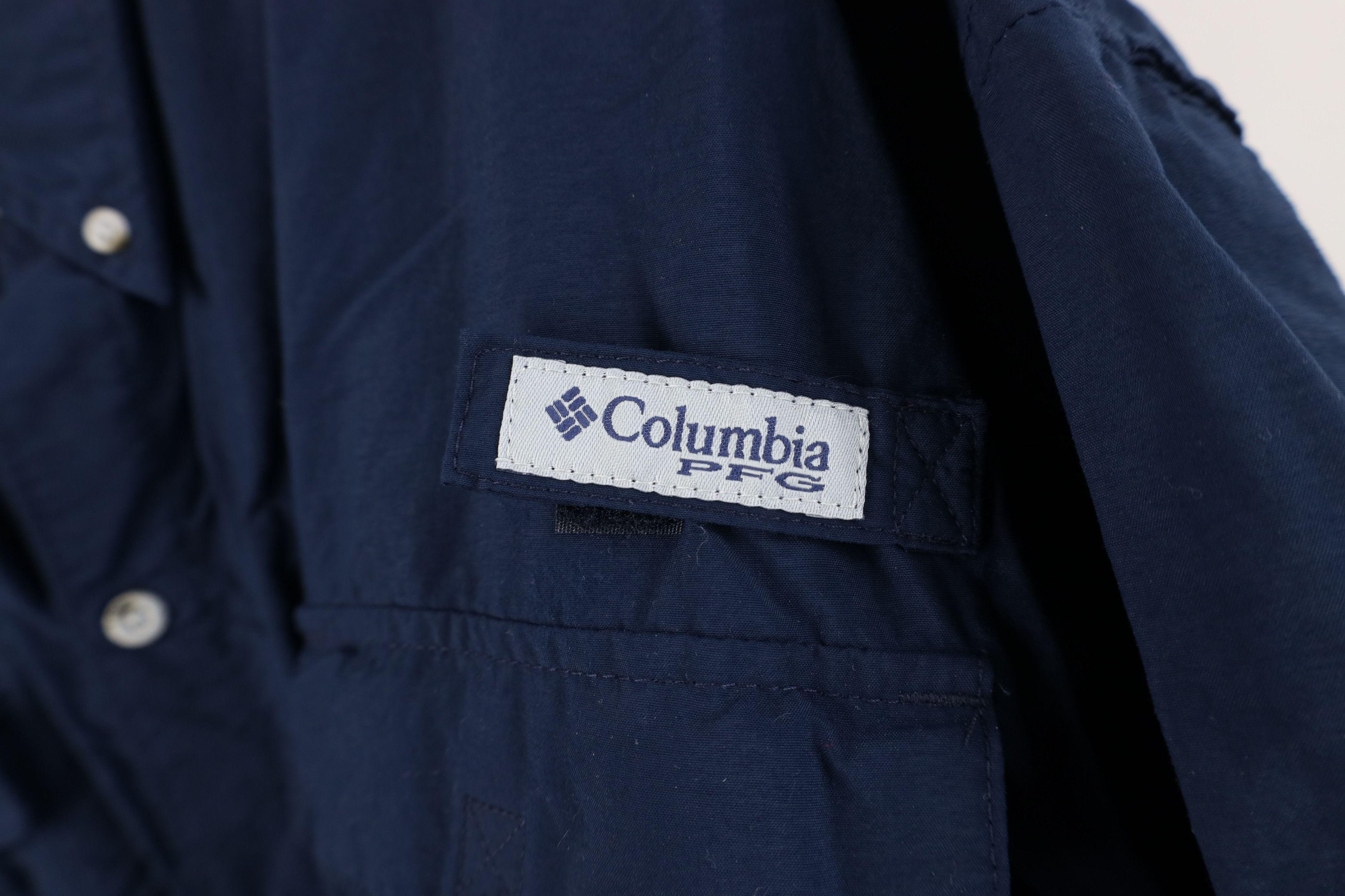 Columbia Columbia PFG Fishing Short Sleeve Collared Button Down Shirt Size US XXL / EU 58 / 5 - 5 Thumbnail
