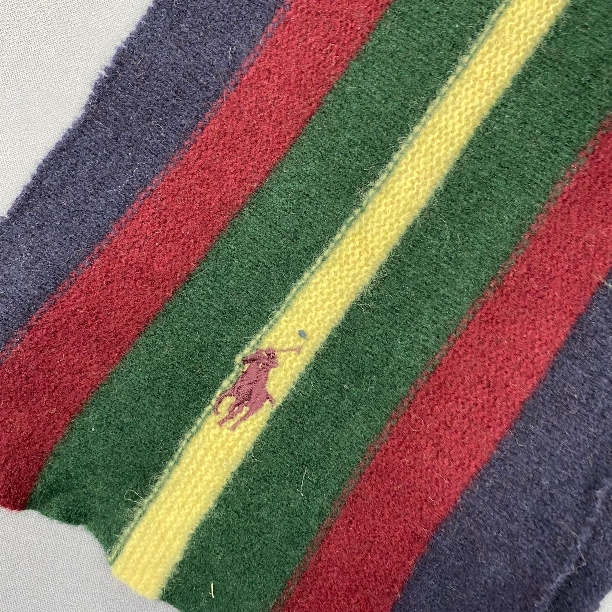 Polo Ralph Lauren Vintage Polo Ralph Lauren Scarf Muffler Wool Winter Scarves Size ONE SIZE - 4 Thumbnail