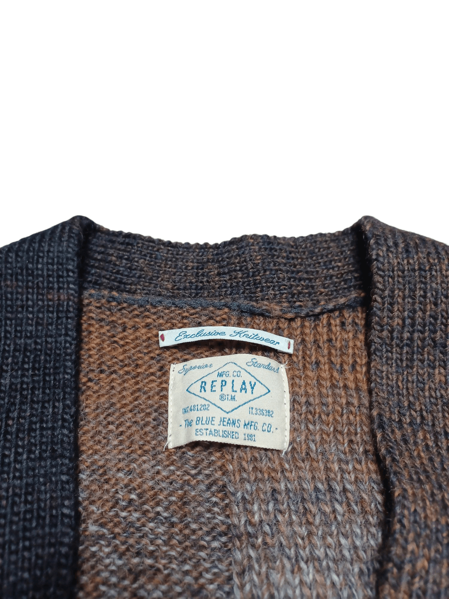 Replay REPLAY WOOL FIRE MULTIPOCKET CARDIGAN OLDMONEY Size US L / EU 52-54 / 3 - 3 Thumbnail