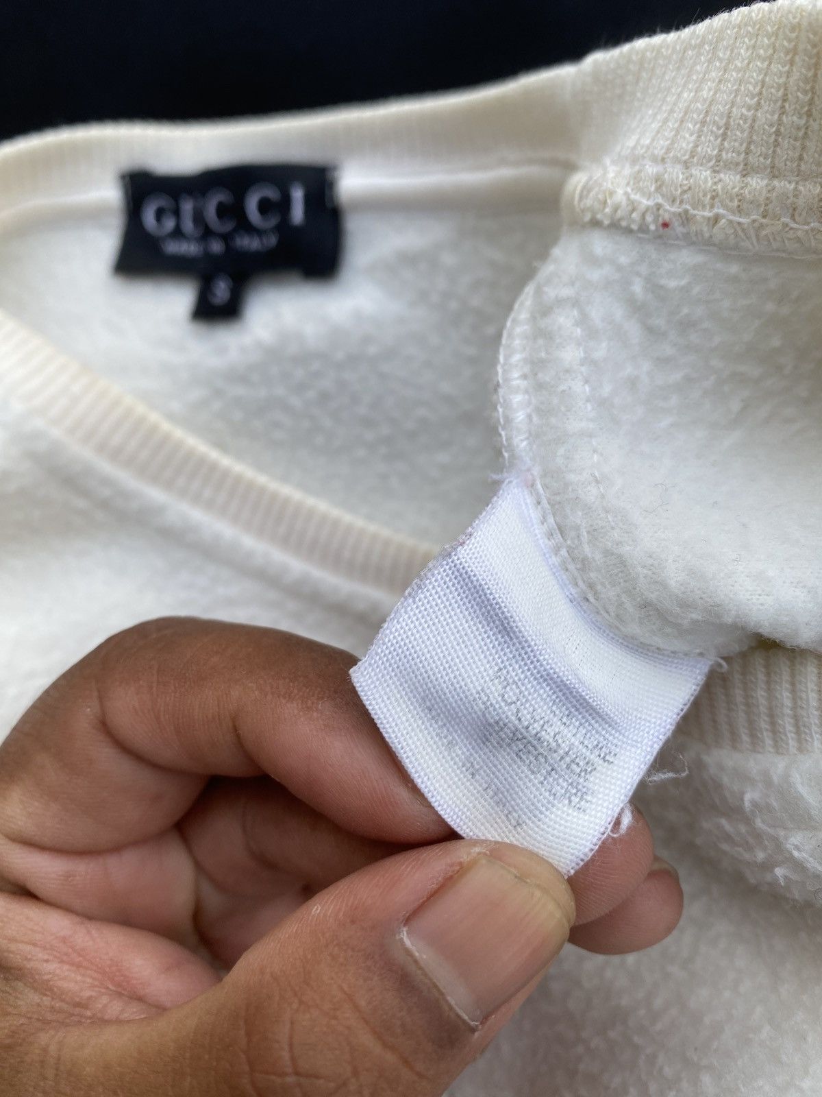 Gucci Rare Vintage GUCCI White Sweater Size US M / EU 48-50 / 2 - 16 Thumbnail