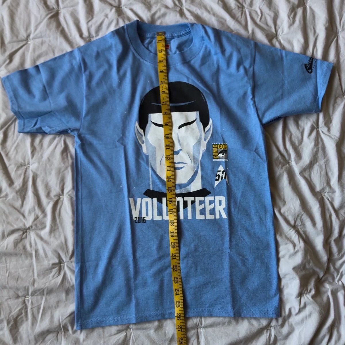 Hanes 2016 SDCC Comic Con Volunteer Star Trek Spock 50th Size US S / EU 44-46 / 1 - 6 Thumbnail