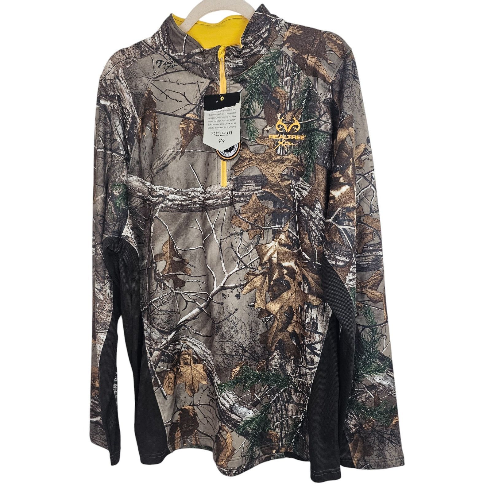 Realtree Realtree Mens Camo Print Hunting Shirt Sz XL Stretch Outdoor Size US XL / EU 56 / 4 - 1 Thumbnail