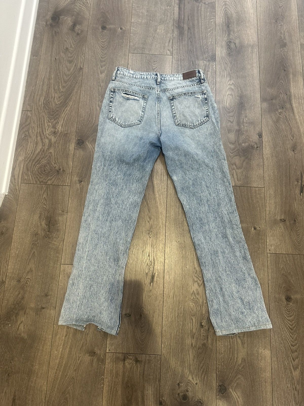 HIDDEN Hidden Tracey High Rise Straigh With Front Slit Jeans in 29 Size 29" - 7 Thumbnail
