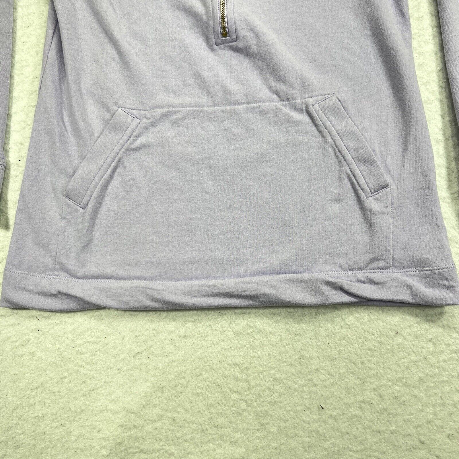 Lilly Pulitzer Lilly Pulitzer Purple 1/2 Zip Lightweight Sweatshirt Lace Size XS / US 0-2 / IT 36-38 - 6 Thumbnail
