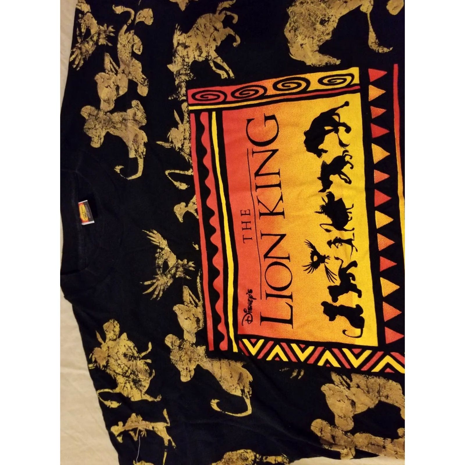 Disney VINTAGE Lion King Shirt Disney T-Shirt XL Black Mens Womens Unisex Size XL / US 12-14 / IT 48-50 - 2 Thumbnail