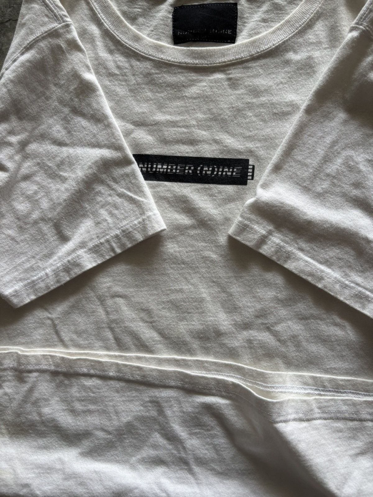 Number (N)ine NUMBER NINE LOGO CHEST JAPANESE DESIGNER BRAND Size US M / EU 48-50 / 2 - 8 Thumbnail