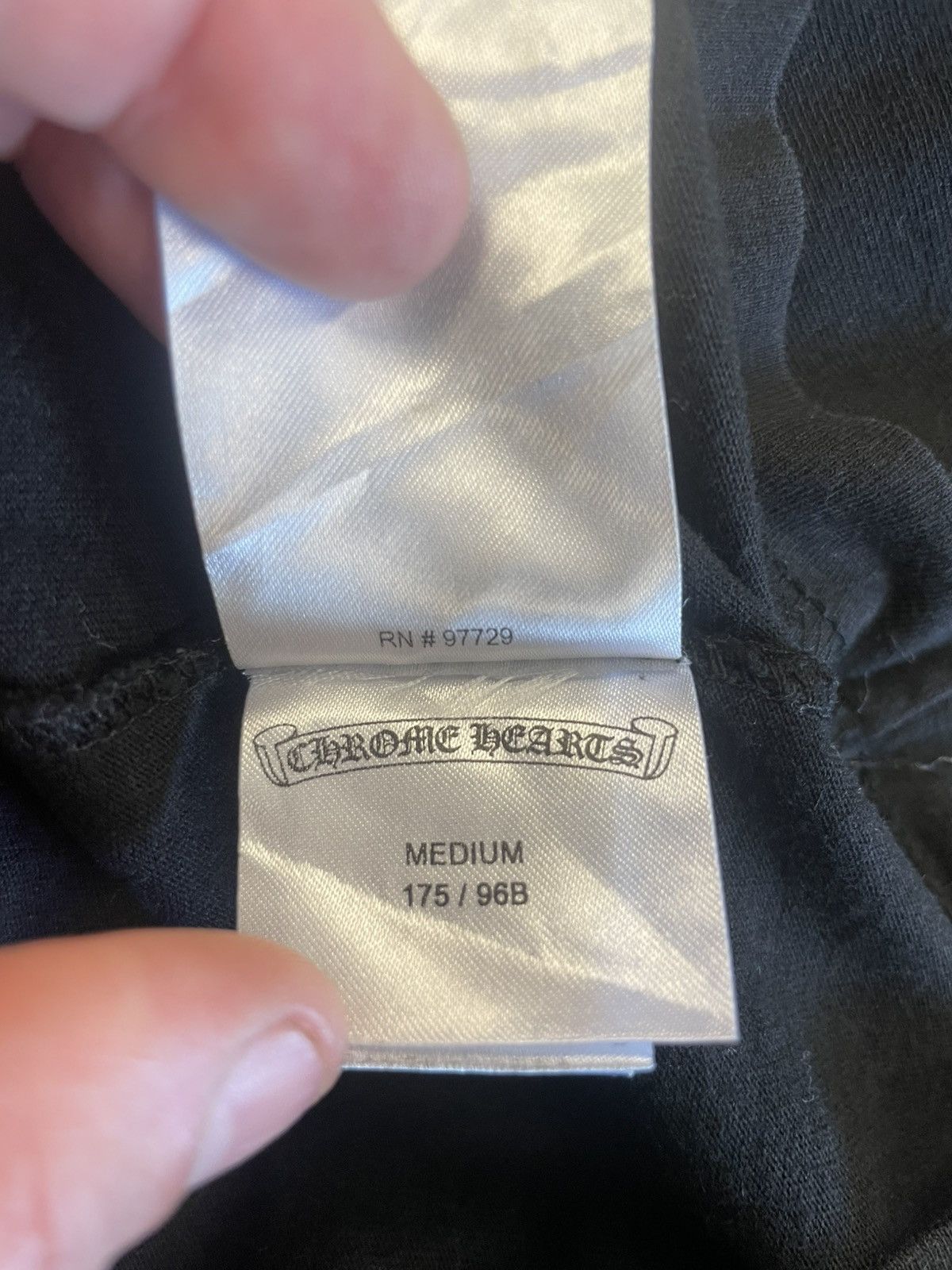 Chrome Hearts Chrome Hearts Neck Logo Tee Size US M / EU 48-50 / 2 - 4 Thumbnail