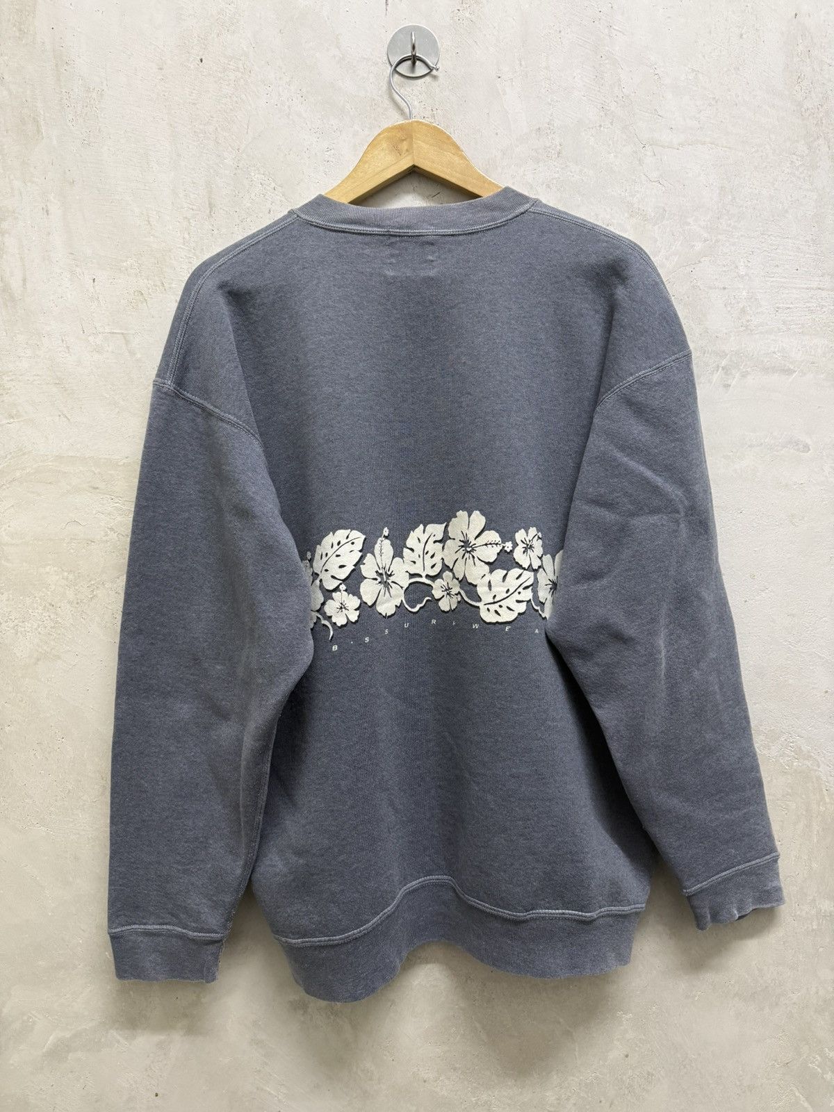 Billabong Vintage 90s ABS Sun Faded Baggy Boxy Crewneck Size US XL / EU 56 / 4 - 3 Thumbnail