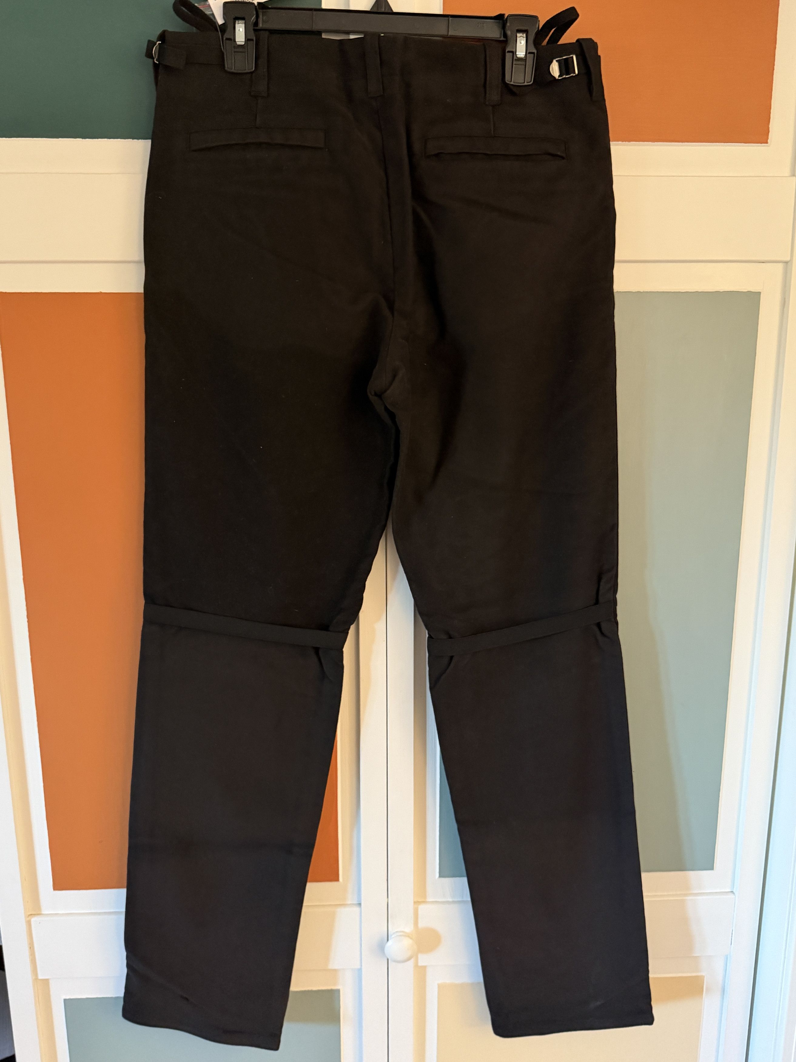 Helmut Lang Archive Moleskin Bondage Pants Size US 32 / EU 48 - 4 Thumbnail