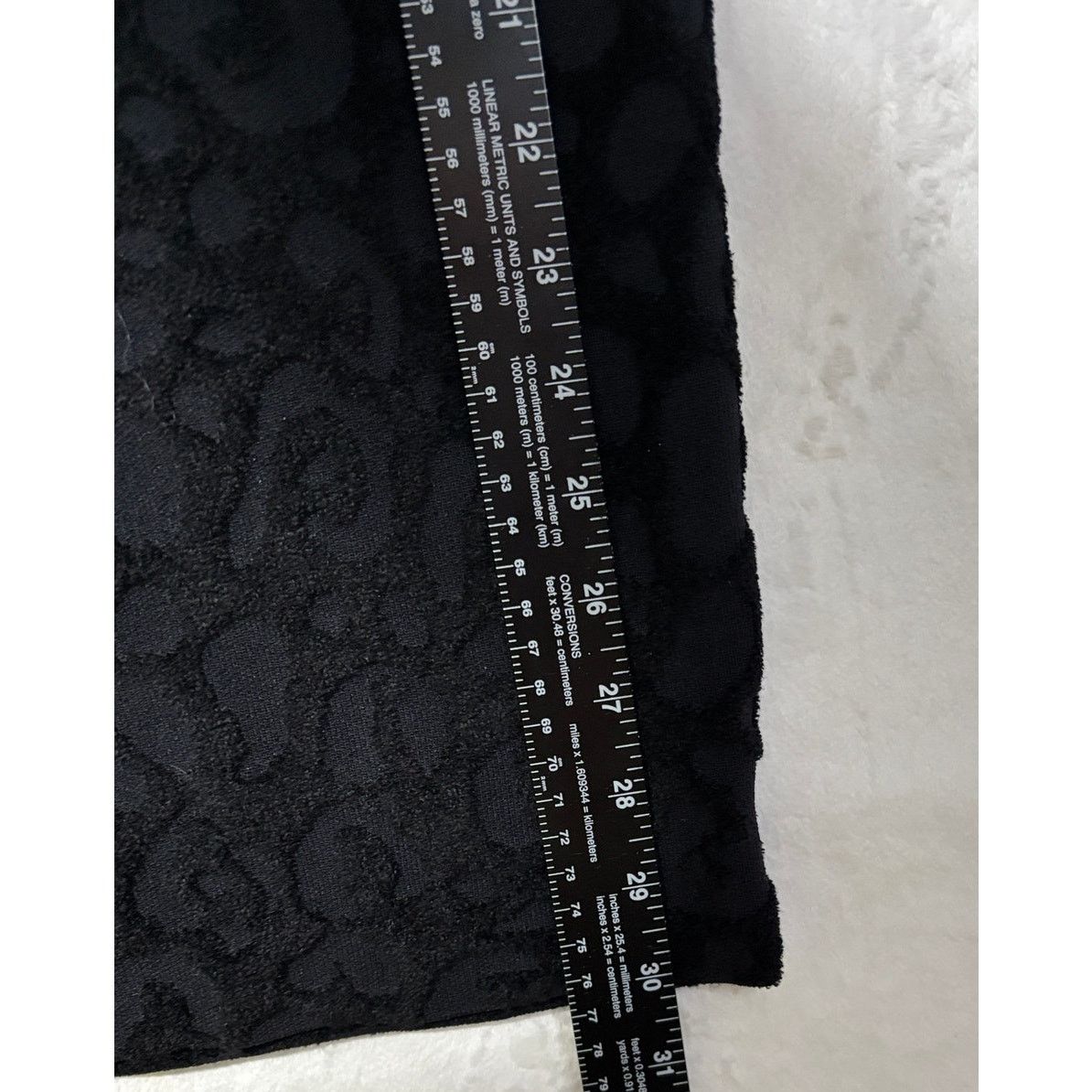 Burberry BURBERRY London Women's Black Bodycon Sweater Skirt | XL Size 38" / US 16 / IT 52 - 8 Thumbnail
