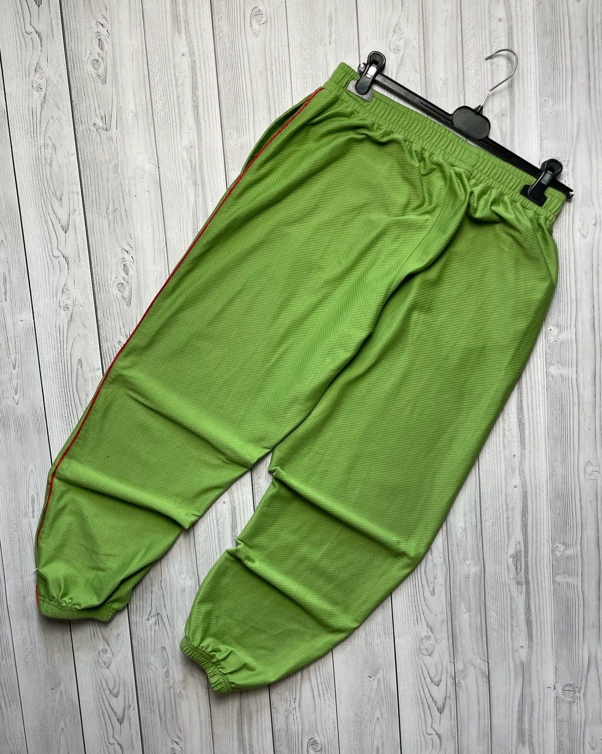 Vintage Vintage Algeria soccer pants green rare size L logo Size US 33 - 5 Thumbnail
