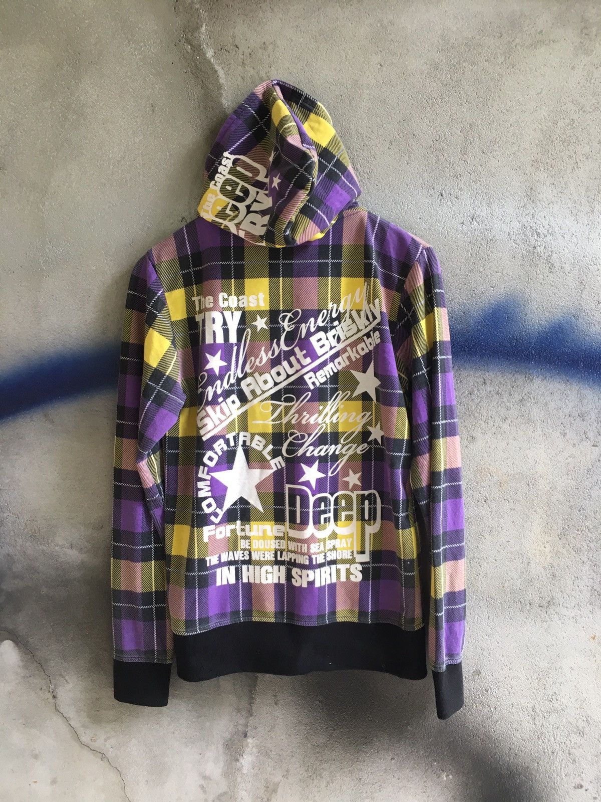 If Six Was Nine × Japanese Brand × Le Grande Bleu (L.G.B.) ~EXCUSE Poem Zipper Hoodie Ifsix Lgb Style Size US M / EU 48-50 / 2 - 2 Thumbnail