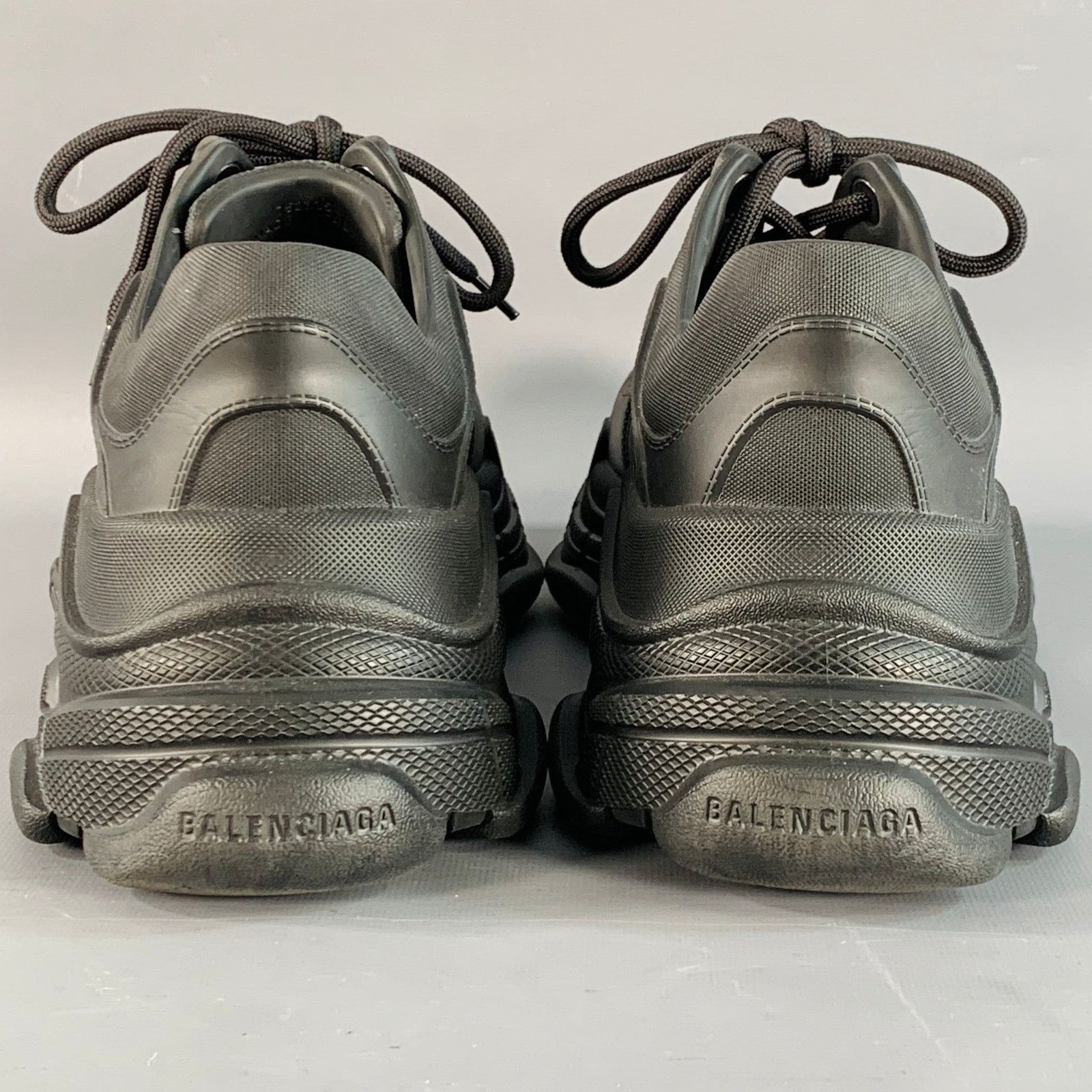 Balenciaga BALENCIAGA Size 11 Triple S Mold Black EVA Chunky Sneakers Size US 11 / EU 44 - 3 Thumbnail