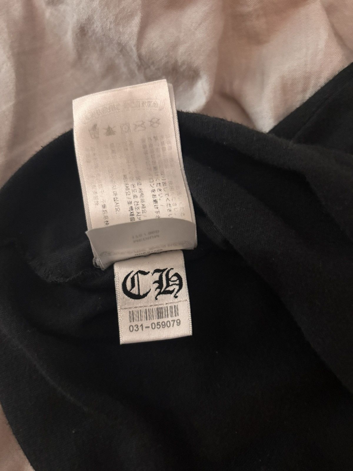 Chrome Hearts black long sleeve chrome hearts shirt Size US M / EU 48-50 / 2 - 9 Thumbnail