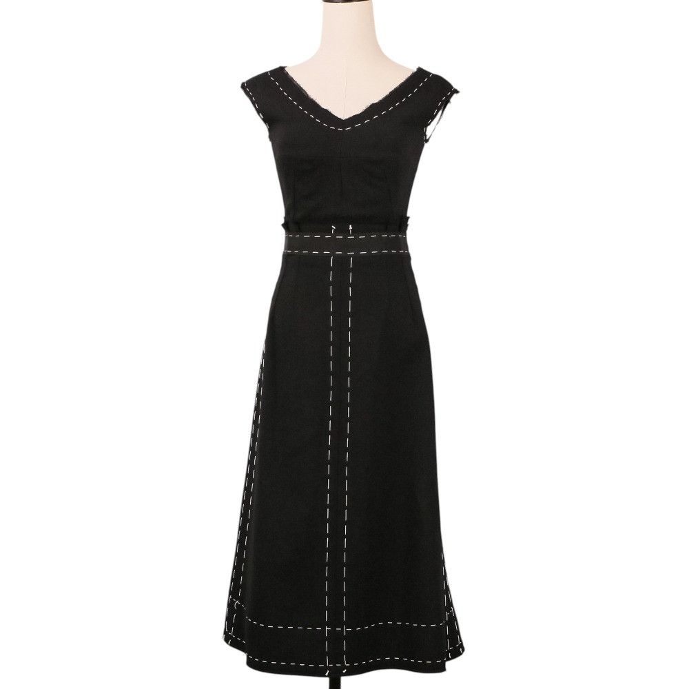 Dolce & Gabbana Dolce & Gabbana Dolce&Gabbana Stitch Design Dress Textile Dresses DUTY FREE for USA Size ONE SIZE - 1 Thumbnail