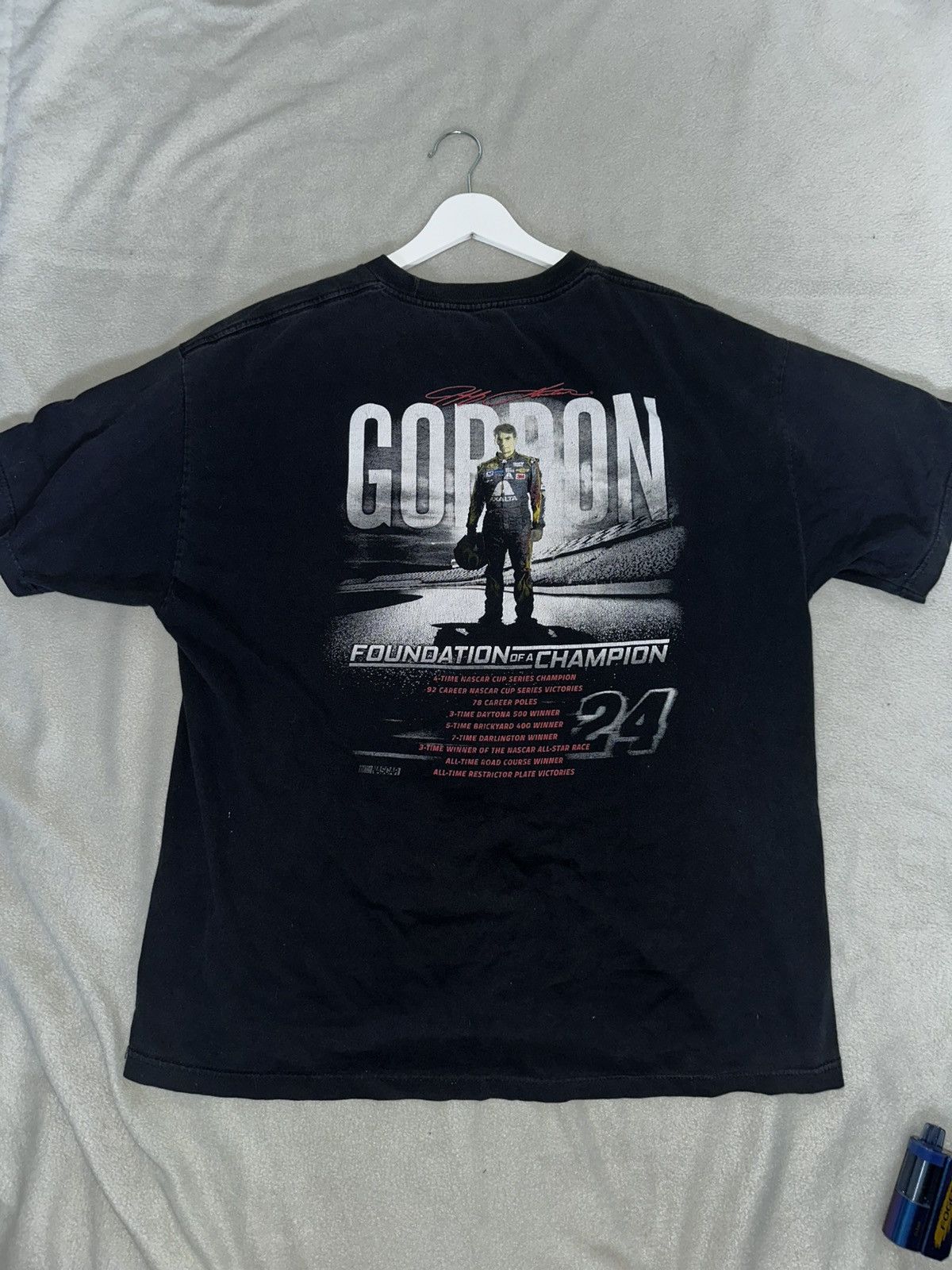 NASCAR × Vintage Vintage Kyle Gordon T-Shirt Size US XL / EU 56 / 4 - 3 Thumbnail